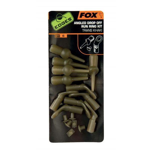 Fox Edges Angled Drop Off Run Ring Kit Trans Khaki main product photo