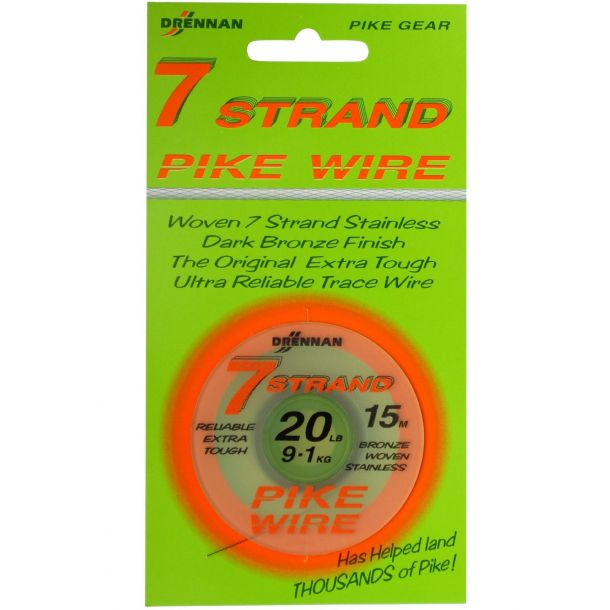 Drennan Trace Wire 7Strand 15m 28lb 0,33mm 12,7kg main product photo