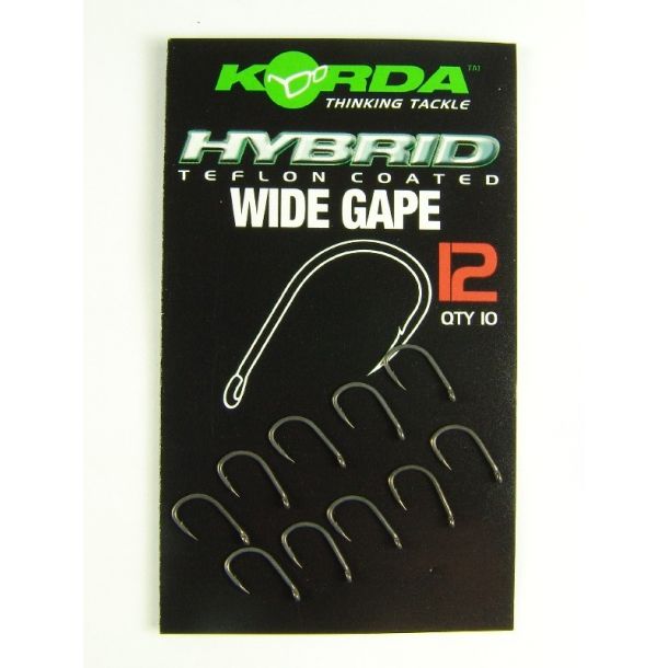Korda Wide Gape Size 2, 10 st main product photo
