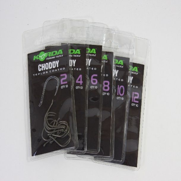 Korda Choddy hook Size 4, 10 st main product photo