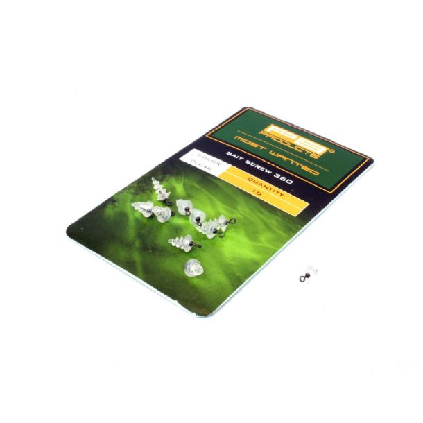 PB Bait Screw 360 10pcs Clear main product photo