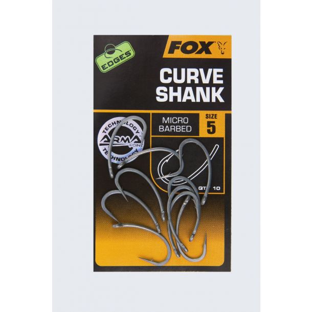 Fox Edges Armapoint Curve Shank Size 5 10St. main product photo