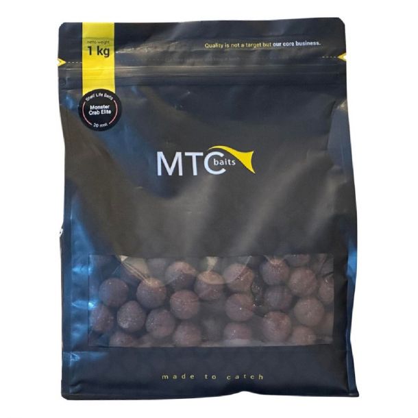 MTC Baits Monster Crab Elite Boilies 20mm 1kg main product photo