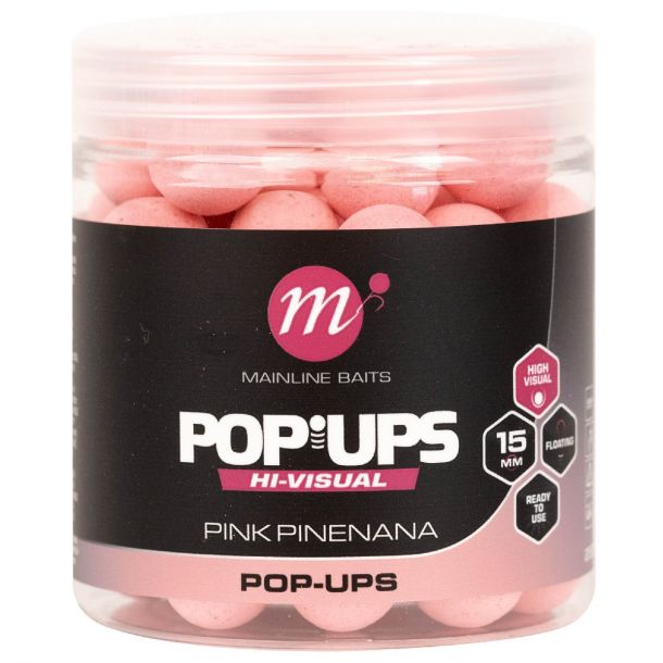 Mainline High Visual Pop-ups 15mm Pink Pinenana main product photo