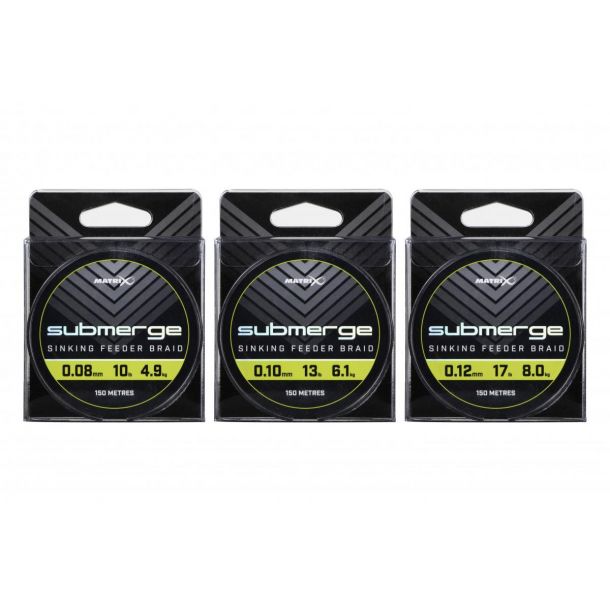 Fox Matrix Matrix Submerge Braid 150m 0.08 mm  4,90kg  10.0lbs main product photo