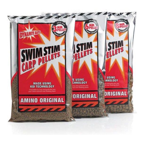 Dynamite Baits Swim Stim Amino Original Pellets 2mm 900 gr main product photo