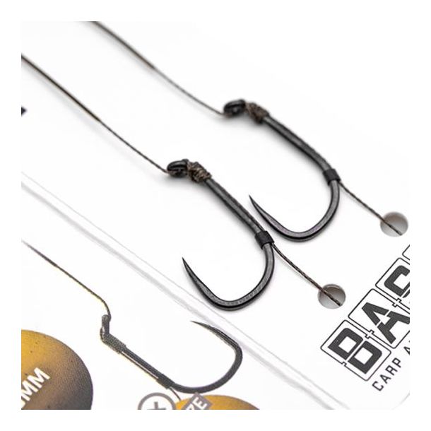 Korda Basix Hair Rigs Wide Gape Barbless Size 4 25LB main product photo