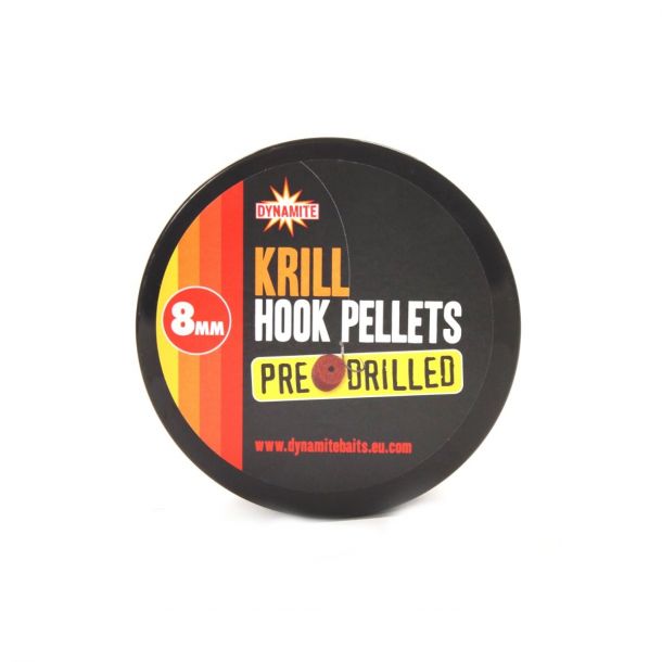Dynamite Baits Pre-Drilled Hook Pellets 8mm Krill main product photo