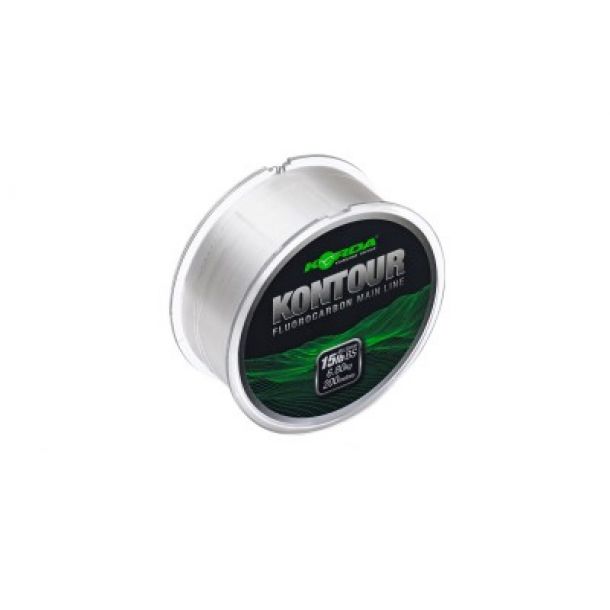 Korda Kontour Fluorcarbon 200m 0,35mm 15lb main product photo