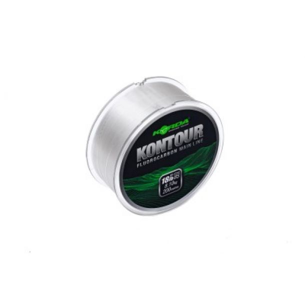 Korda Kontour Fluorcarbon 200m 0,37mm 18lb main product photo