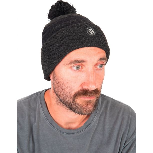 Matrix Grey Sherpa Bobble Hat main product photo