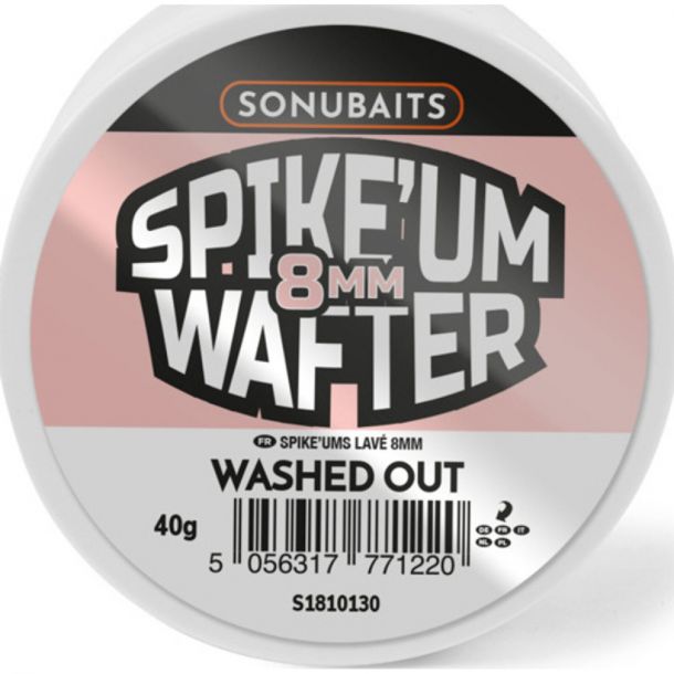 Sonubaits Spike'Um Wafters 8mm Washed Out main product photo