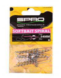 Spro Softbait Spiral 54Mm 6St