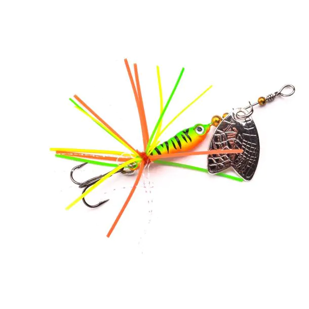 Spro Larva Mayfly Spinner Single Hook 5Cm 4Gr Firetiger