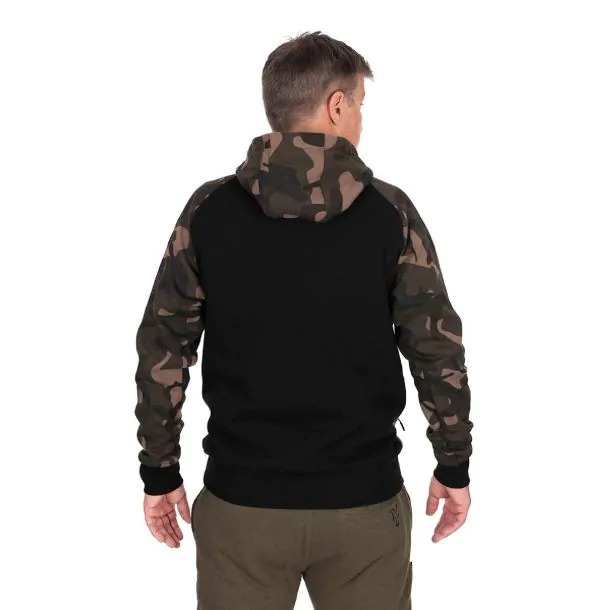 Fox Black / Camo Pullover Premium 310 Hoodie X-Large